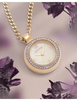 Invicta Mini 49932 Damenarmbanduhr - Quarzwerk - Edelstahl mit Zifferblatt in Gold - 22 mm