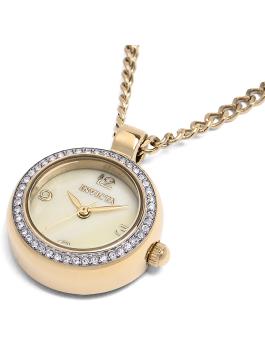 Invicta Mini 49932 Damenarmbanduhr - Quarzwerk - Edelstahl mit Zifferblatt in Gold - 22 mm