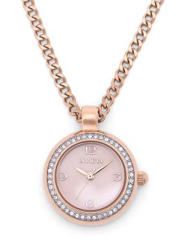 Invicta Mini 49933 Relógio Feminino - Movimento de Quartzo - Aço Inoxidável com Mostrador em Ouro Rosa - 22 mm