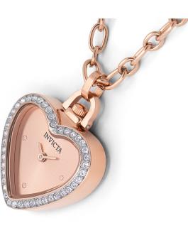 Invicta Mini 49939 Damenarmbanduhr - Quarzwerk - Edelstahl mit Zifferblatt in Roségold - 27 mm