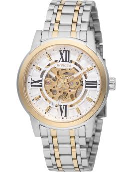 Invicta Objet D Art 69130 Orologio da Uomo - Movimento Automatico - Acciaio Inossidabile con Quadrante Argento - 41 mm