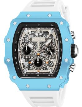 Montre Homme Invicta SC0263 S. Coifman - Multifonction, Cuir Noir - Neuf Avec étiquettes