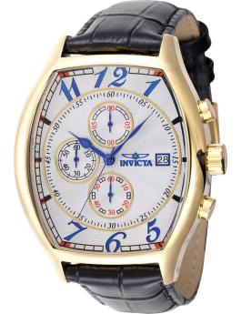 Invicta Specialty 49839 Men's Watch - Quartz Movement - Stainless Steel with Silver Dial - 43 mm