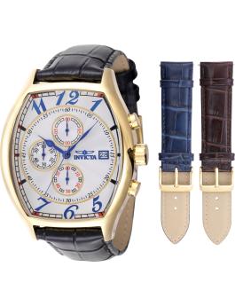 Invicta Specialty 49839 Men's Watch - Quartz Movement - Stainless Steel with Silver Dial - 43 mm