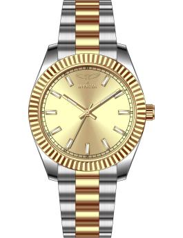 Invicta Specialty 69009 Orologio da Uomo - Movimento al Quarzo - Metallo con Quadrante Oro - 40 mm