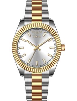 Invicta Specialty 69010 Relógio Masculino - Movimento de Quartzo - Metal com Mostrador Prateado - 40 mm