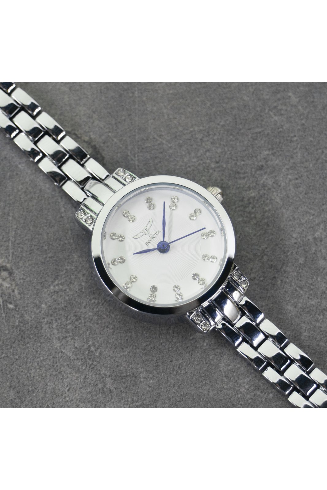 NWT - 69072 - INVICTA Angel Lady 25mm Metal Steel White Dial PC21S Quartz Invicta | Accessories | Nwt 6972 Invicta Angel Lady 25mm  main image 2