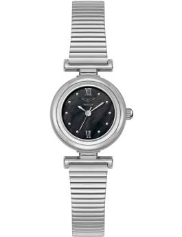 Invicta Celestial 69081 Orologio da Donna - Movimento al Quarzo - Metallo con Quadrante Nero - 24 mm