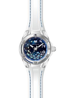 TechnoMarine Cruise TM-125007 Orologio da Donna - Movimento al Quarzo - Acciaio Inossidabile con Quadrante Blu - 40 mm