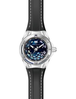 TechnoMarine Cruise TM-125008 Orologio da Donna - Movimento al Quarzo - Acciaio Inossidabile con Quadrante Blu - 40 mm