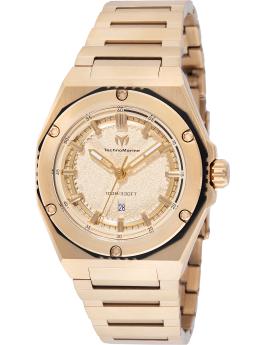 TechnoMarine CORAL TM-416045 Orologio da Donna - Movimento al Quarzo - Acciaio Inossidabile con Quadrante Dorato - 36 mm