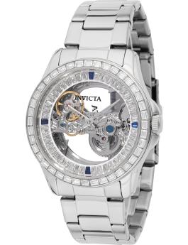 Invicta Objet D Art 69113 Orologio da Uomo - Movimento Automatico - Acciaio Inossidabile con Quadrante Argento - 43 mm