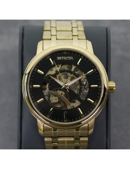 Invicta Objet D Art 69121 Orologio da Uomo - Movimento Automatico - Acciaio Inossidabile con Quadrante Nero - 42 mm