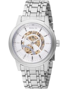 Invicta Objet D Art 69122 Orologio da Uomo - Movimento Automatico - Acciaio Inossidabile con Quadrante Argento - 42 mm