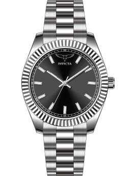 Invicta Specialty 69014 Relógio Masculino - Movimento Quartz - Aço Inoxidável com Mostrador Preto - 40 mm
