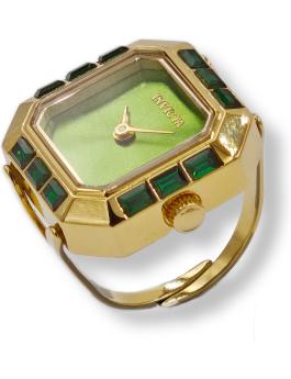 Invicta Mini 49583 Relógio Feminino - Movimento de Quartzo - Aço Inoxidável com Mostrador Verde - 21 mm