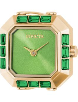 Invicta Mini 49583 Relógio Feminino - Movimento de Quartzo - Aço Inoxidável com Mostrador Verde - 21 mm