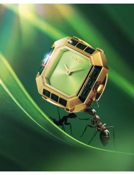 Invicta Mini 49583 Relógio Feminino - Movimento de Quartzo - Aço Inoxidável com Mostrador Verde - 21 mm