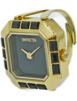 Invicta Mini 49584 Orologio da Donna - Movimento al Quarzo - Acciaio Inossidabile con Quadrante Nero - 21 mm