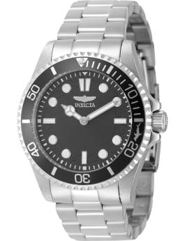 Invicta Pro Diver 49703 Men's Watch - Quartz Movement - Stainless Steel with Grey Dial - 43 mm