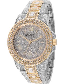 Montres Prestige Classic MPW-0168 Herrklocka - Quartz-urverk - Metall med Silver urtavla - 44 mm