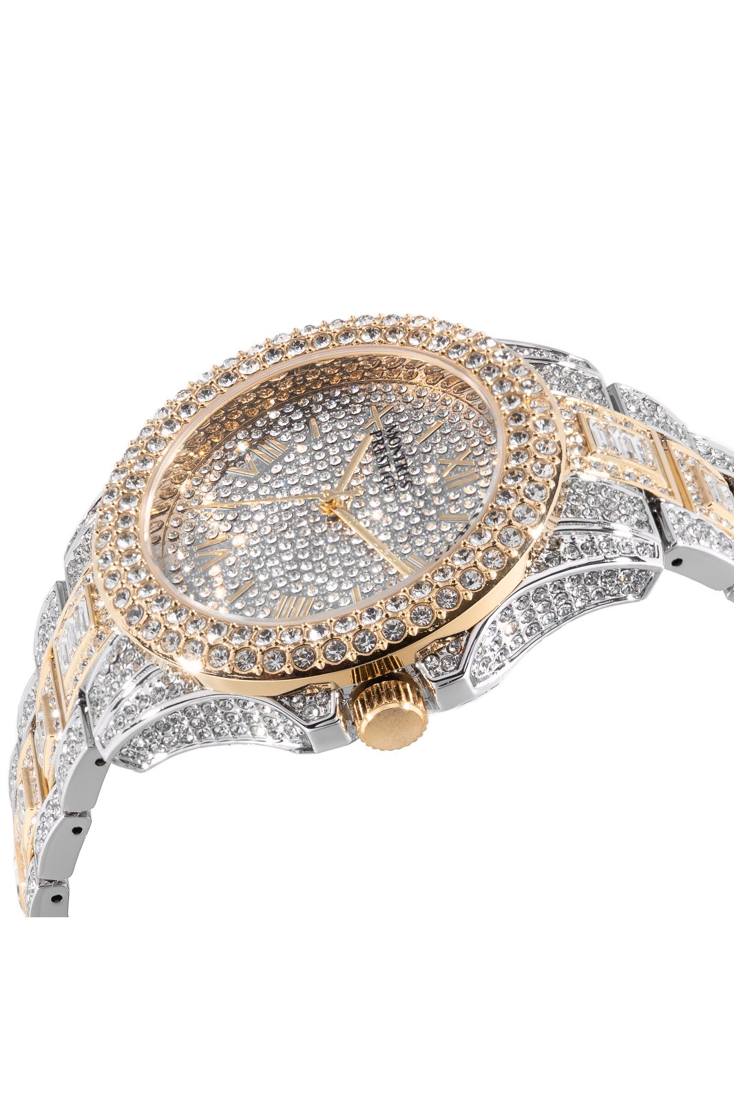 Montres Prestige Classic MPW-0168 Herrklocka - Quartz-urverk - Metall med Silver urtavla - 44 mm
