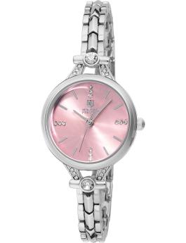 Montres Prestige Classic MPW-0213 Дамски часовник - Кварцов механизъм - Метал с розов циферблат - 28 мм