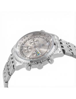Montres Prestige Classic MPW-0317 Men's Watch - Quartz Movement - Metal with Grey Dial - 43 mm