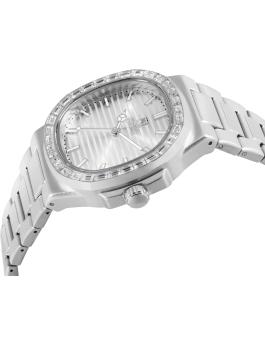 Montres Prestige Classic MPW-0327 Herrenuhr - Quarzwerk - Metall mit silbernem Zifferblatt - 40 mm