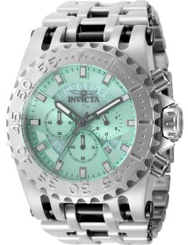 Invicta Coalition Forces 49758 Miesten kello - Kvartsikoneisto - Ruostumaton teräs sinisellä kellotaululla - 50 mm