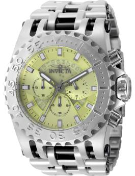 Invicta Coalition Forces 49759 Miesten kello - Kvartsikoneisto - Ruostumaton teräs vihreällä kellotaululla - 50 mm