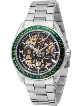 Invicta Objet D Art 69452 Orologio da Uomo - Movimento Automatico - Acciaio Inossidabile con Quadrante Nero - 43 mm