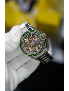 Invicta Objet D Art 69452 Orologio da Uomo - Movimento Automatico - Acciaio Inossidabile con Quadrante Nero - 43 mm