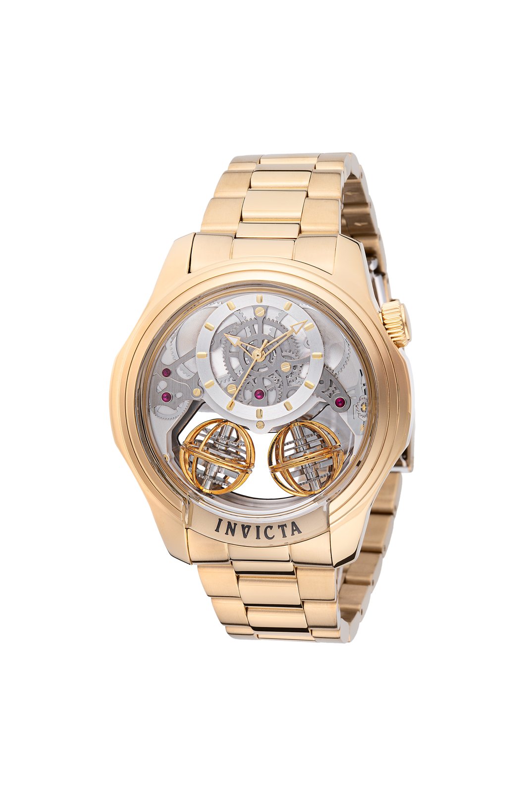 Invicta Specialty 48900 Montre Homme - Mouvement Quartz - Acier Inoxydable avec Cadran Argenté - 46 mm