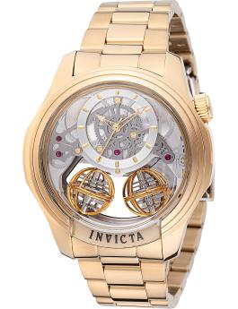 Invicta Specialty 48900 Reloj para Hombre - Movimiento de Cuarzo - Acero Inoxidable con Esfera Plateada - 46 mm