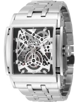 Invicta Speedway 47719 Relógio Masculino - Movimento de Quartzo - Aço Inoxidável com Mostrador Cinza - 47 mm