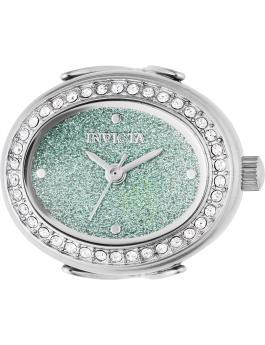 Invicta Mini - Ring 49597 Orologio da Donna - Movimento al Quarzo - Acciaio Inossidabile con Quadrante Verde - 24 mm