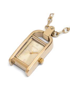 Invicta Mini - Necklace 49935 Damenarmbanduhr - Quarzwerk - Edelstahl mit Golden Zifferblatt - 17 mm