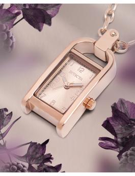 Invicta Mini - Necklace 49936 Orologio da Donna - Quartz Movement - Acciaio Inossidabile con Quadrante Rosa - 17 mm