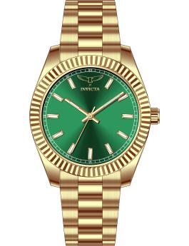 Invicta Specialty 69008 Orologio da Uomo - Movimento al Quarzo - Acciaio Inossidabile con Quadrante Verde - 40 mm