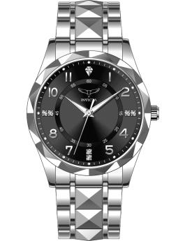 Invicta Specialty 69027 Orologio da Uomo - Movimento al Quarzo - Acciaio Inossidabile con Quadrante Nero - 41 mm