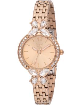 Invicta Wildflower 69108 Reloj de Mujer - Movimiento de Cuarzo - Acero Inoxidable con Esfera Oro Rosa - 30 mm