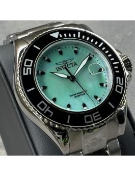 Invicta Pro Diver 49642 Reloj de Hombre - Movimiento de Cuarzo - Acero Inoxidable con Esfera Azul - 48 mm