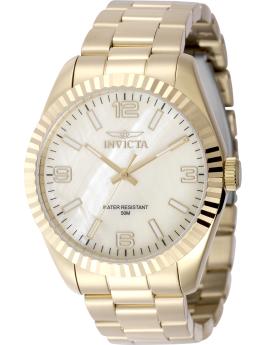 Invicta Specialty 50127 Relógio Masculino - Movimento de Quartzo - Aço Inoxidável com Mostrador de Madre-Pérola - 43 mm