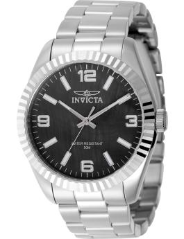 Invicta Specialty 50129 Men's Watch - Quartz Movement - Stainless Steel with Mother Of Pearl Dial - 43 mm