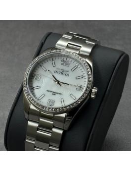 Invicta Specialty 50133 Relógio Feminino - Movimento de Quartzo - Aço Inoxidável com Mostrador de Madre-Pérola - 38 mm