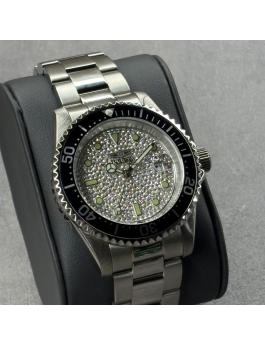 Invicta Pro Diver 50278 Reloj de Hombre - Movimiento Automático - Acero Inoxidable con Esfera Plateada - 40 mm