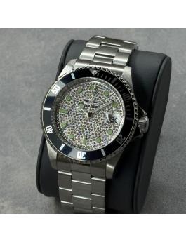 Invicta Pro Diver 50282 Men's Watch - Automatic Movement - Stainless Steel with Silver Dial - 43 mm