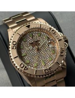 Invicta Pro Diver 50285 Montre Homme - Mouvement Automatique - Acier Inoxydable avec Cadran Argenté - 43 mm