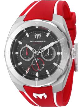 TechnoMarine Cruise - Legend TM-125017 Orologio da Uomo - Movimento al Quarzo - Acciaio Inossidabile con Quadrante Nero - 43 mm